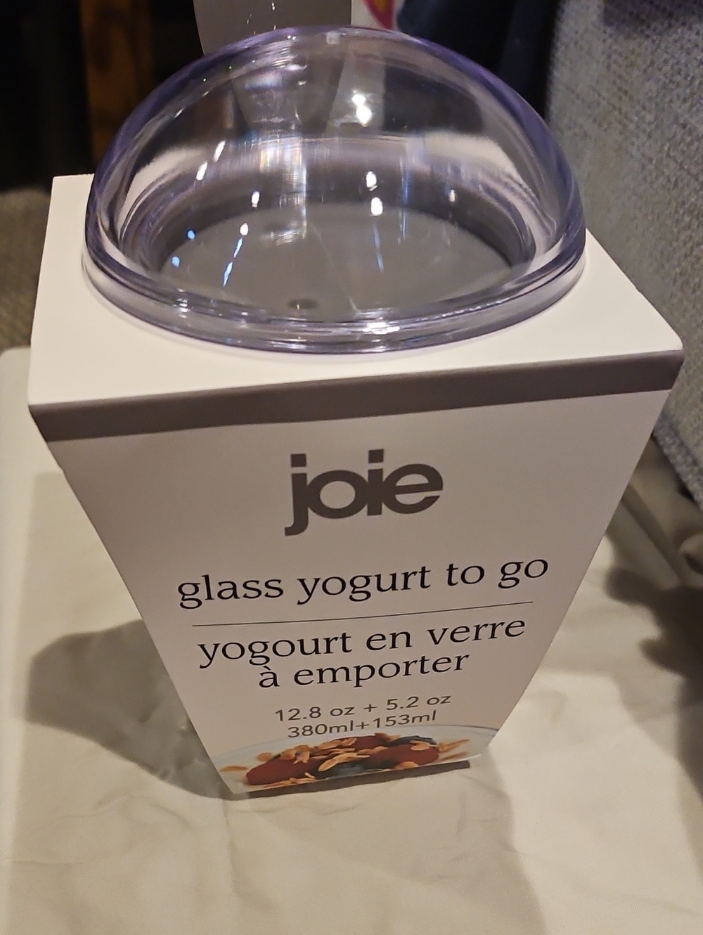 Joie Glass Yogurt Jat To Go